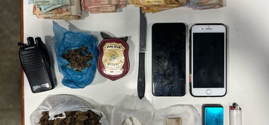 A Polícia Civil do Amazonas (PC-AM), por meio da 58ª Delegacia Interativa de Polícia (DIP) de Uarini (a 565 quilômetros de Manaus), em ação conjunta com a Guarda Municipal (GCM), prendeu em flagrante, na terça-feira (22/04), Victor Fernandes Finedo, de 20 anos, por tortura, tráfico de drogas, associação para o tráfico e resistência. A prisão foi efetuada no bairro Novo, no município.